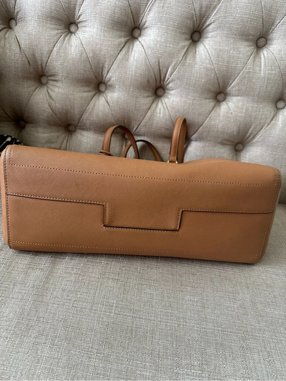 Tory Burch Caramel Tan Leather Tote